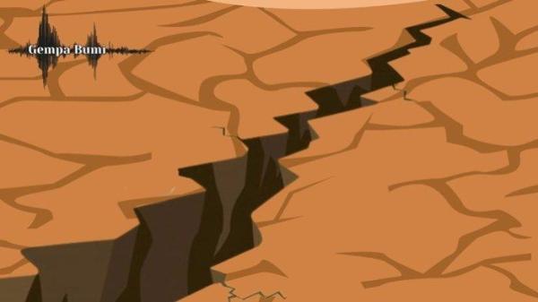Ilustrasi gempa bumi - Gempa hari ini magnitudo 4.9 guncang Kota Bima, Nusa Tenggara Barat, Rabu (8/1/2025).