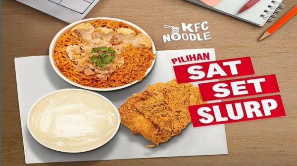 Promo KFC - nikmati sensasi perdana makan Promo KFC KFC Noodle hanya dengan Rp 13 ribuan saja.
