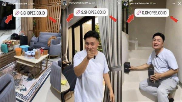 Merry membagikan aktivitasnya sebagai selebgram, termasuk mempromosikan berbagai produk.