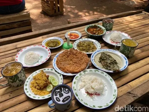 Ada Pecak Duren dan Ikan Cere di 5 Warung Makan Ndeso di Tangerang
