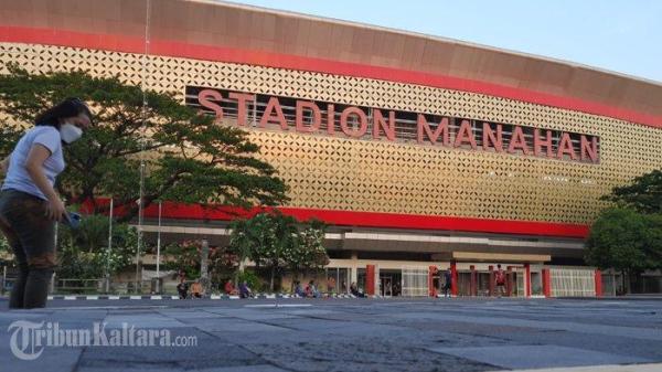 Laga Persis vs PSM di Liga 1 dihelat di Stadion Manahan Solo. (TribunKaltara.com / Cornel Dimas Satrio)