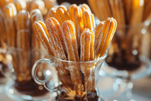 Churros Fresh Out of Oil!