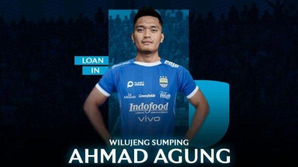 Ahmad Agung yang didatangkan Persib Bandung dari Persik Kediri.