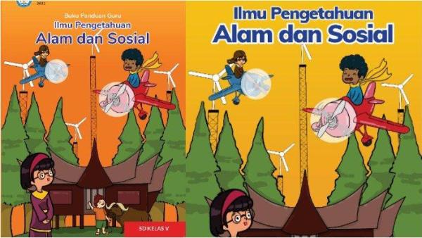 Cover Buku IPAS Kelas 5 Kurikuluim Merdeka - Link download materi Ilmu Pengetahuan Alam Sosial (IPAS) kelas 5 SD/MI Kurikulum Merdeka, ditujukan bagi guru untuk memandu proses belajar mengajar.