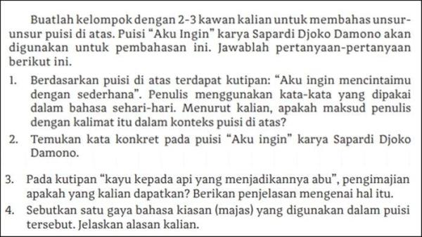 Soal Bahasa Indonesia Kelas 11 Halaman 106 - 107 Kurikulum Merdeka.