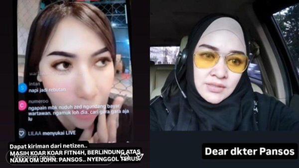 Dituduh sewa wartawan bayaran oleh Dokter K, Zeda Salim geram dan layangkan ultimatum pada kekasih Ammar Zoni.