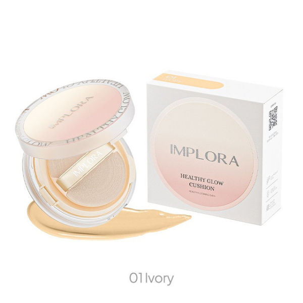 Cushion yang bagus dan murah. Gambar adalah Implora Healthy Glow Cushion. Sumber: implora.co.id
