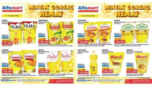 Promo Alfamart untuk periode 17–23 Januari 2025.