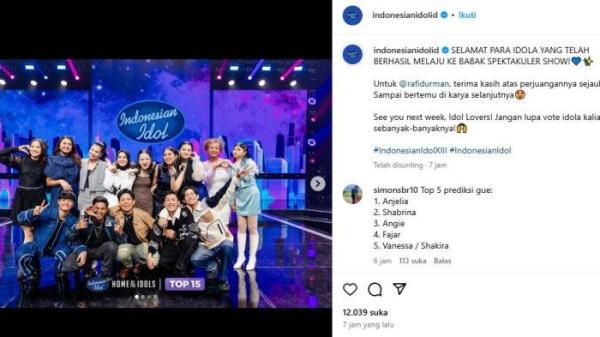 indonesian idol 2025