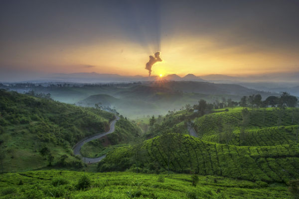 Cukul Sunrise Point di Pangalengan, Bandung. Foto: Shutterstock