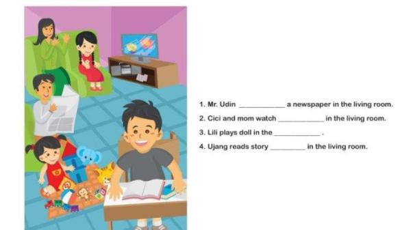 Bahasa Inggris Kelas 4 Halaman 43 a