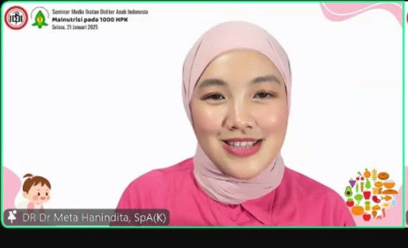 DR Dr Meta Herdiana Hanindita, SpA(K) - Unit Kerja Koordinasi (UKK) Nutrisi dan Penyakit Metabolik IDAI.  Foto: Dok. Istimewa