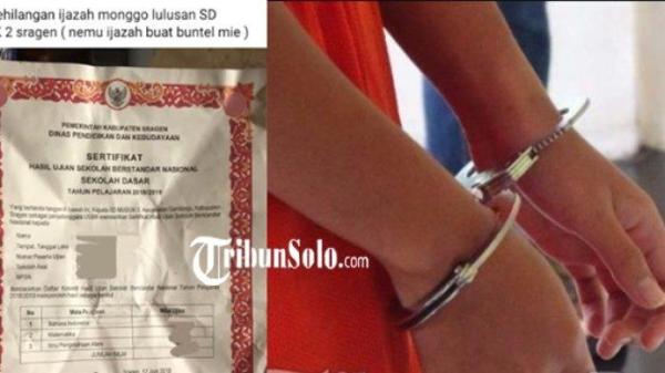 Ilustrasi merusak ijazah secara sengaja bisa dipenjara dan didenda.