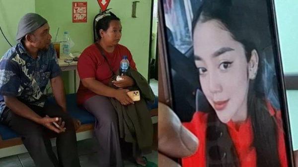 Keluarga korban mendatangi RSUD Dr Soeroto Ngawi, Jumat siang (24/1/2025), dan foto semasa hidup korban mutilasi yang jasadnya ditemukan dalam koper di Desa Dadapan, Kecamatan Kendal, Kamis (25/1/2025).