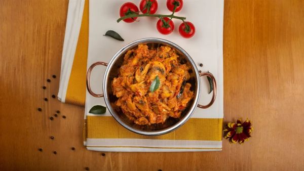 Kadai mushroom masala ingredients