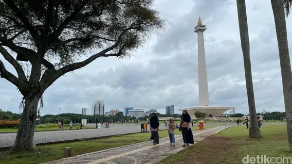 Kondisi Monas, 29 Januari 2025, siang. <div class=
