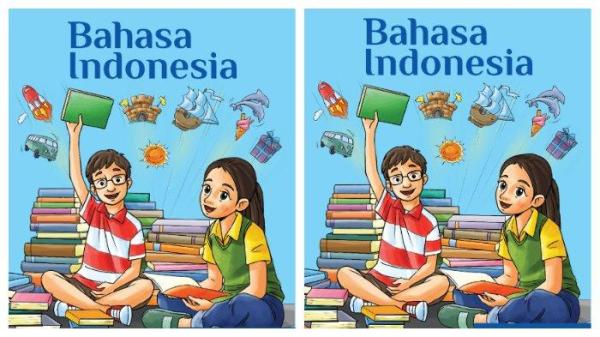 BUKU BAHASA INDONESIA: Tangkap layar foto Buku Bahasa Indonesia Kelas VIII Kurikulum Merdeka, Senin (27/1/2025). (SIBI)