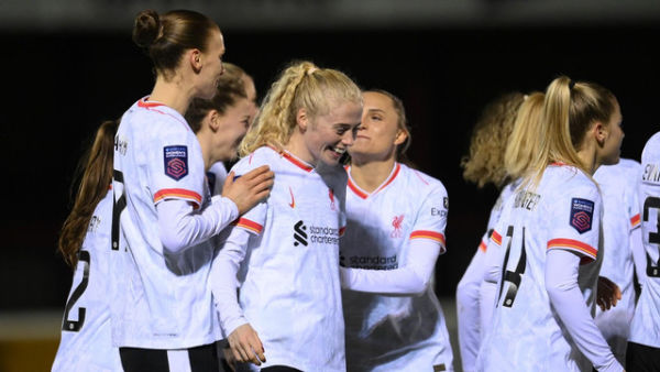 Liverpool menang 0-5 atas West Ham di putaran keempat Piala FA Wanita 2024/25, Kamis (30/1). Foto: Dok. Liverpool