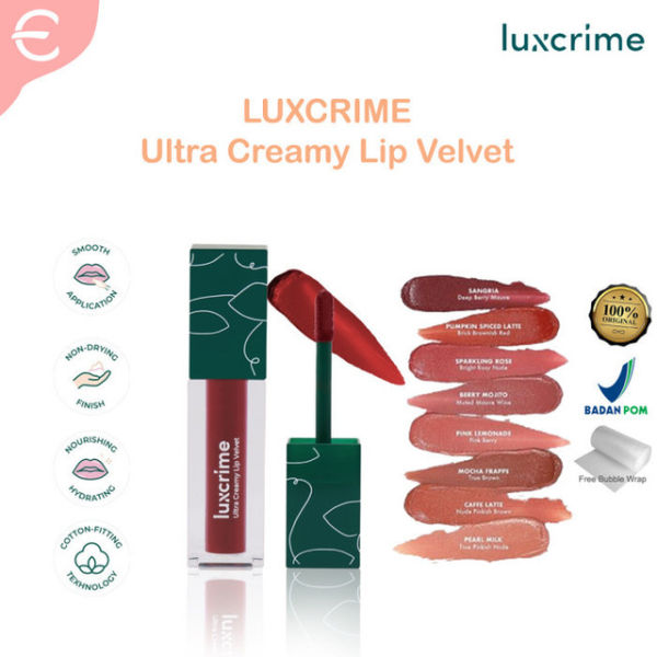 Make Over Intense Matte Lip Cream. Sumber : luxcrime.com