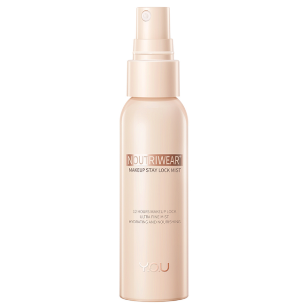 Rekomendasi Setting Spray yang Bagus dan Murah. Foto adalah Y.O.U NoutriWear+ Makeup Stay Lock Mist. Sumber foto: www.sociolla.com