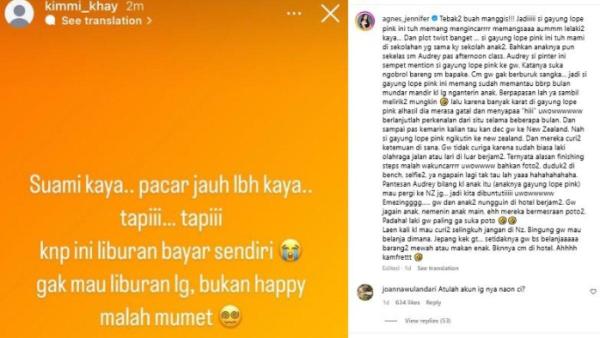 PERSELINGKUHAN SUAMI AGNES - Agnes Jennifer blak-blakan bongkar cara pelakor rebut hati suaminya. <div class=