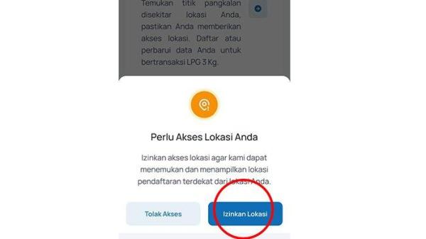 Pencarian lokasi perizinan
