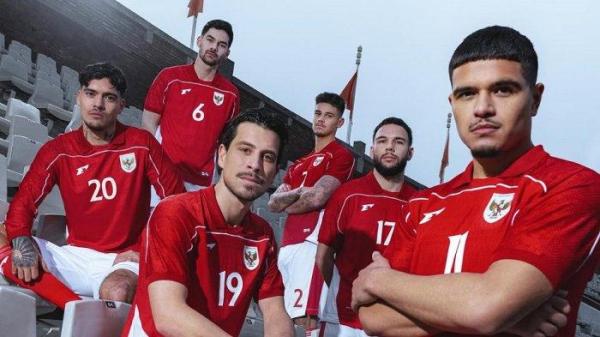 Jersey anyar Timnas Indonesia 2024 yang dirilis Erspo.