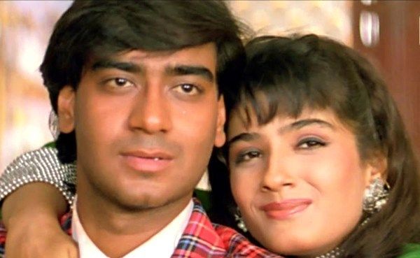 Ajay Devgn Ravena Tandon 1