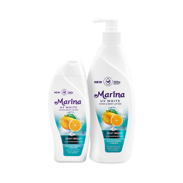 Marina UV White Dewy Bright. Sumber: sahabatmarina.com
