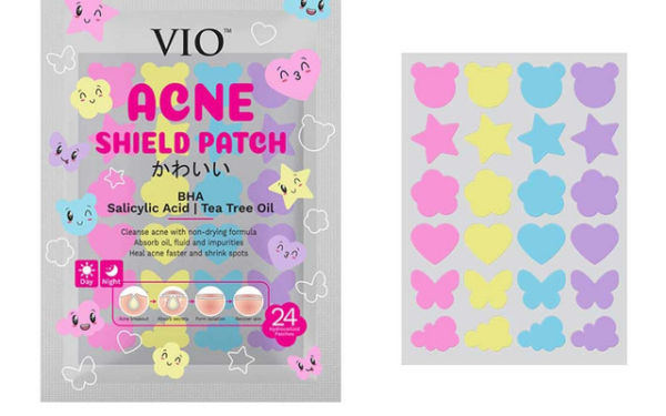 Foto adalah Vio Acne Shield. Sumber: klik indomaret app.