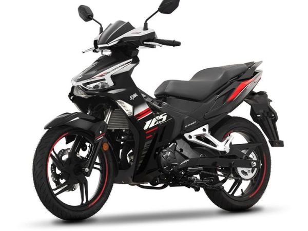 Tampak sisi kanan motor baru SYM VF185 2025.