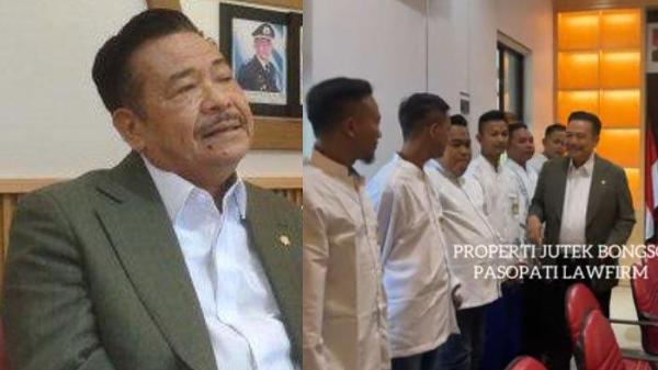 KUNJUNGI 7 TERPIDANA KASUS VINA CIREBON - Wakil Menteri Koordinator (Wamenko) Hukum, HAM, Imigrasi dan Pemasyarakatan (Kumham Imipas), Otto Hasibuan saat mengunjungi Lembaga Pemasyarakatan (Lapas) Kelas I Cirebon untuk mengevaluasi kondisi lapas sekaligus menjenguk tujuh terpidana dalam kasus pembunuhan Vina Cirebon, Jumat (7/2/2025). Otto mengungkap 2 kemungkinan 7 terpidana bisa lolos hukuman seumur hidup,