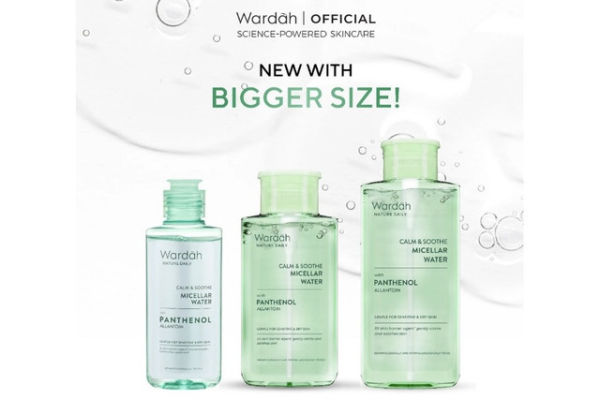 Wardah Nature Daily Calm & Soothe Micellar Water. Sumber: wardahbeauty.com