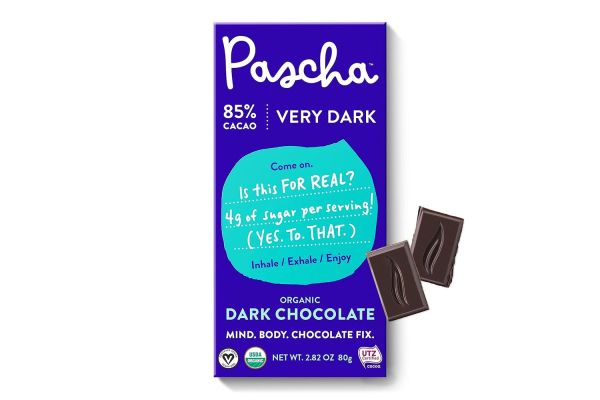 Pascha Organic 85% Cacao Dark Chocolate Bars