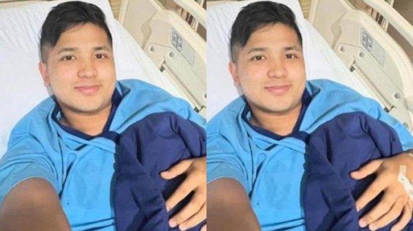 JIRAYUT DIRAWAT DI RUMAH SAKIT - Foto Jirayut tengah terbaring di rumah sakit yang diunggah di Instagram @jirayutdaa4official pada 27 Januari 2025. Jirayut mengunggah foto tengah menjalani perawatan di rumah sakit, minta doa agar segera diberi kesehatan.