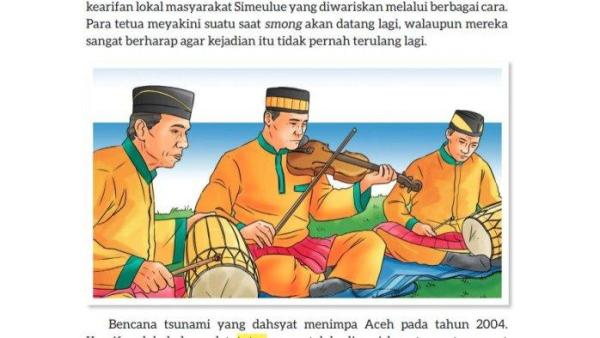 Teks laporan Smong, kearifan lokal untuk Mitigasi Bencana - Kunci jawaban Bahasa Indonesia Kelas 9 halaman 130 Kurikulum Merdeka, teks laporan Smong, kearifan lokal untuk Mitigasi Bencana, Kegiatan 1, Bab 5.