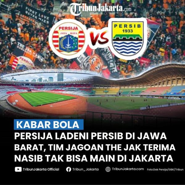 Teka-teki tempat pertandingan Persija vs Persib terjawab, skuad Macan Kemayoran harus terima nasib menantang tim Pangeran Biru di Jawa Barat. Ada usaha yang gagal diperjuangkan si bos main di Jakarta.