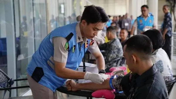Proses seleksi penerimaan SIPSS Tahun Anggaran 2025, Senin (17/2/2025).