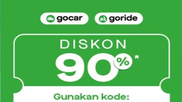 KODE PROMO GOJEK - Tangkap layar aplikasi Gojek tentang promo. Simak Daftar Kode Promo Gojek Februari 2025.