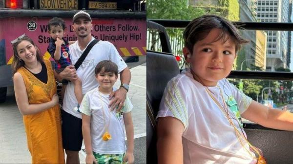 ANAK JESSICA ISKANDAR - El Barack, anak sulung Jessica Iskandar, terang-terangan ogah menjadi pengacara di depan Hotman Paris.