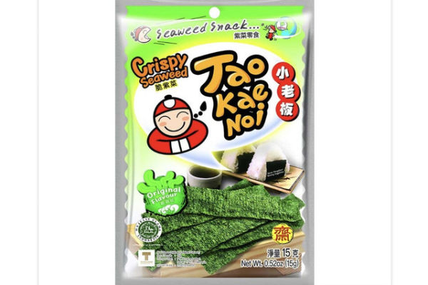 Tae Kae Noi Crispy Seaweed. Sumber: klikindomaret.com