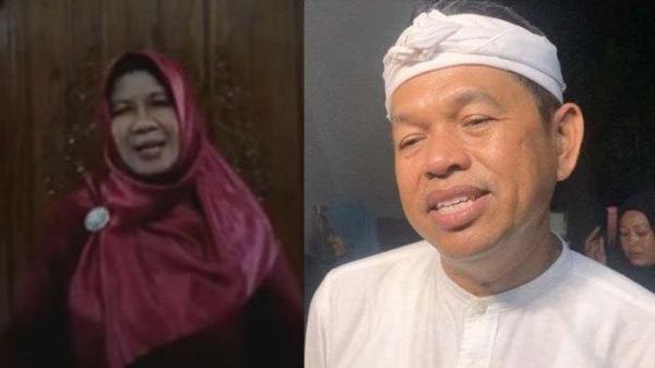 DICOPOT: Siti Faizah, Kepsek SMAN 6 Depok (kiri) dan Dedi Mulyadi (kanan). Siti Faizah dicopot dari jabatannya, Kamis (20/2/2025) imbas ngotot gelar study tour