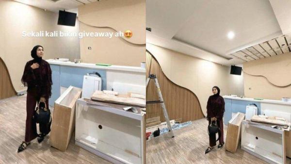 BISNIS BARU IRISH BELLA - Artis Irish Bella mencoba bikin give away saat pamerkan bisnis barunya yang capture Instagram, (20/2/2025)