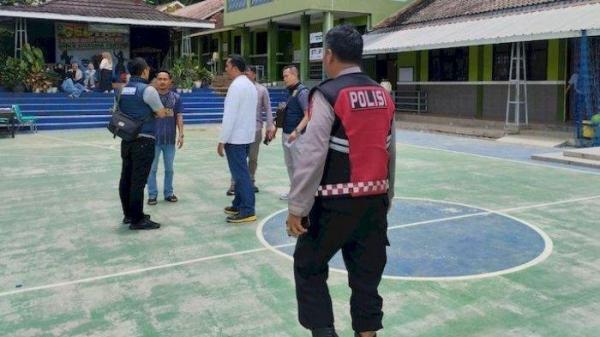 SISWA MENINGGAL DUNIA - Lokasi kejadian siswa SMK di Bandung Barat yang meninggal saat pentas seni, Kamis (20/2/2025).