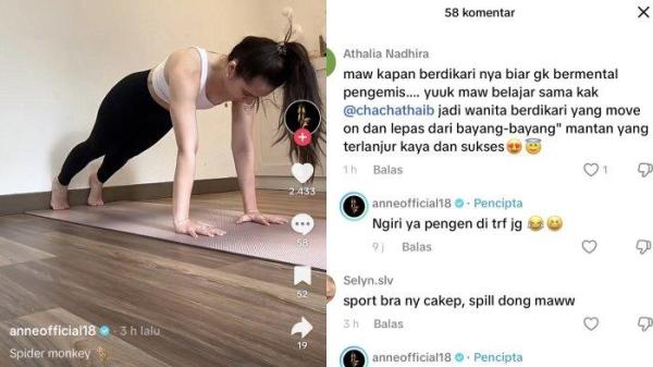 TRANFERAN - Pengakuan Putri Anne masih dapat transferan uang dari Arya Saloka yang capture TikTok, (23/2/2025). Anne menguak bal tersebut ketika fans Arya meminta dirinya move on.