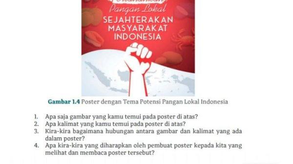 Soal buku Bahasa Indonesia Kelas 11 halaman 21 22 Kurikulum Merdeka - Kunci jawaban Bahasa Indonesia Kelas 11 halaman 21 22 Kurikulum Merdeka, kegiatan 1: Mengindentifikasi poster, Bab 1, Semester 1. 