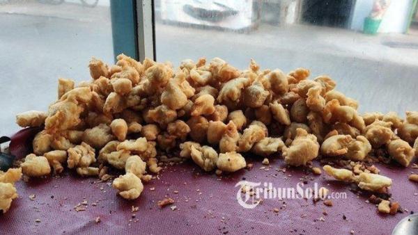 KULINER KHAS KLATEN: Menu kepelan Mbah Suwarni, di Dukuh Ciro, Desa Keden, Kecamatan Pedan, Selasa (26/7/2022).