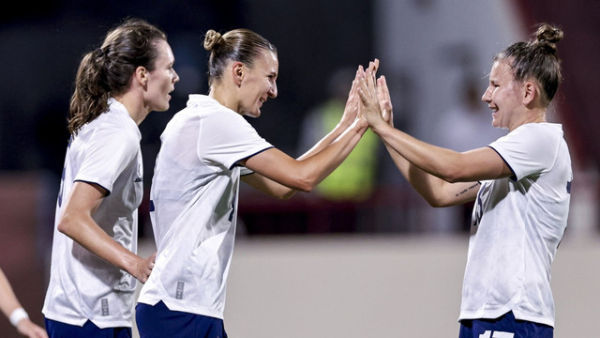 Timnas Wanita Rusia menang 2-0 atas Rusia di Pink Ladies Cup 2025. Foto: RFS
