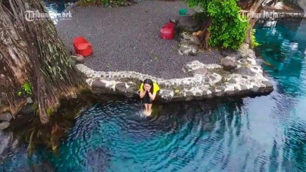 Kolam pemandian Umbul Manten di Kabupaten Klaten, Jawa Tengah