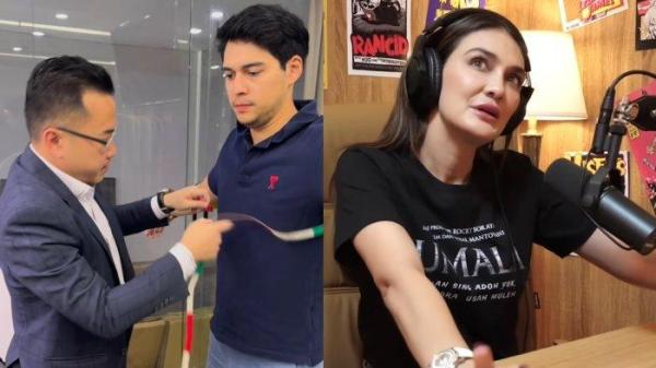 FITTING JAS - Kolase Luna Maya dan Maxime Bouttier yang tengah fitting baju (arsip instagram 2024).